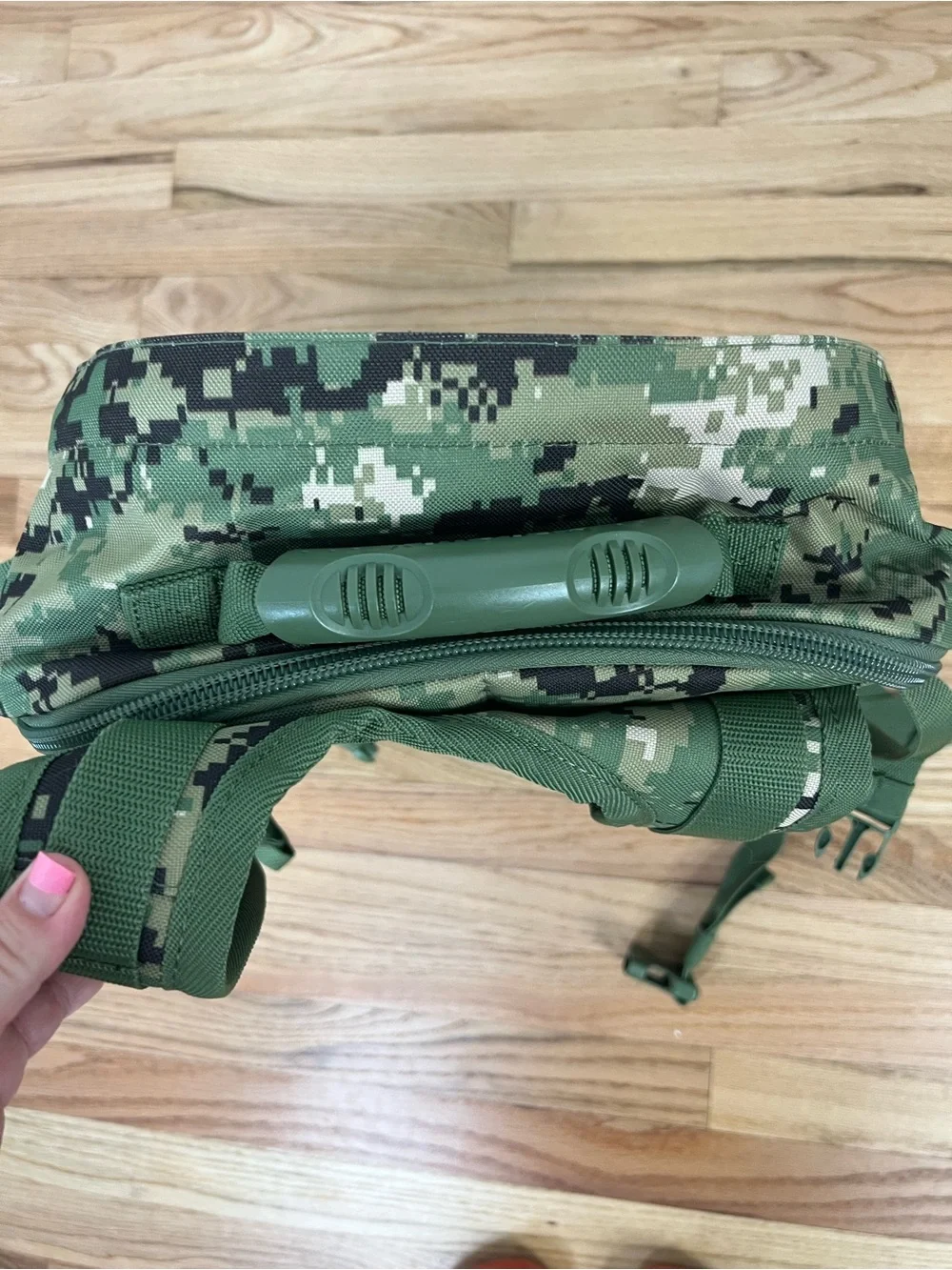Tactical Digital Camo Backpack - Green